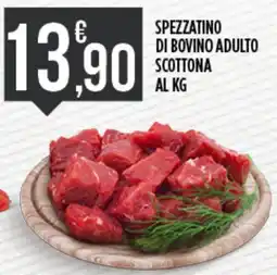 Euroesse Spezzatino di bovino adulto scottona offerta
