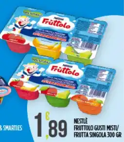 Euroesse Nestle fruttolo gusti misti/ frutta singola offerta