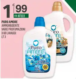 Tutto Risparmio Cash&Carry Puro Amore ammorbidente offerta