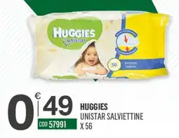 Tutto Risparmio Cash&Carry Huggies Unistar salviettine offerta