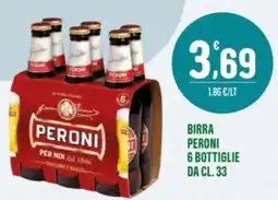 La Mimosa Supermercati Birra Peroni offerta