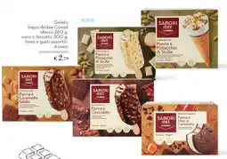 Spazio Conad Gelato Sapori&Idee Conad stecco, cono o biscotto offerta