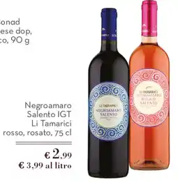 Spazio Conad Negroamaro Salento IGT Li Tamarici offerta