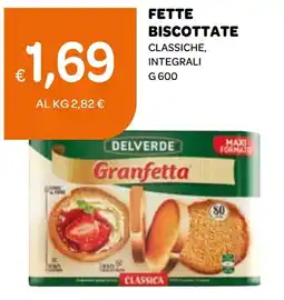 Ekom Fette biscottate Delverde Granfetta Classica offerta