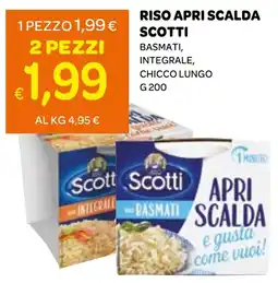 Ekom Riso apri scalda Scotti offerta