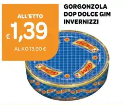 Ekom Gorgonzola DOP Dolce Gim Invernizzi offerta