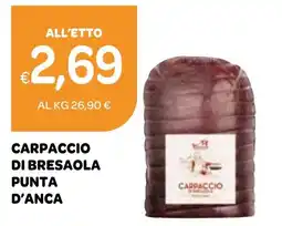 Ekom Carpaccio di bresaola punta d'anca offerta