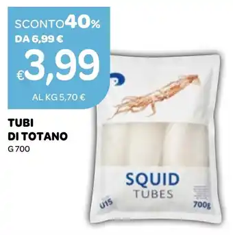 Tubi di totano