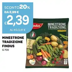 Ekom Minestrone tradizione Findus offerta