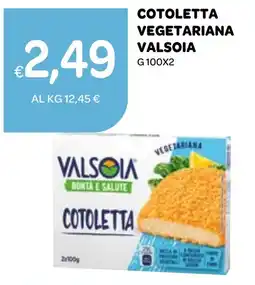 Ekom Cotoletta Vegetariana Valsoia offerta