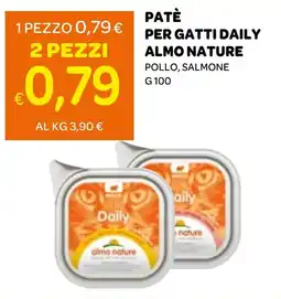 Ekom Patè per gatti daily Almo Nature offerta