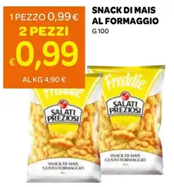 Ekom Snack di mais al formaggio Freddie offerta