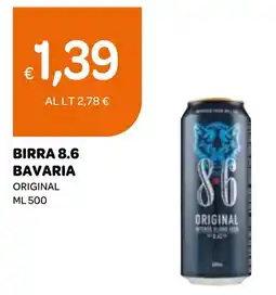 Ekom Birra 8.6 Bavaria Original offerta