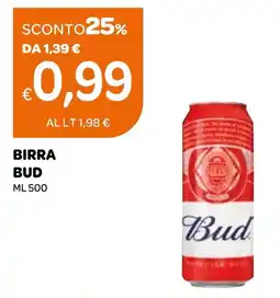 Ekom Birra Bud offerta