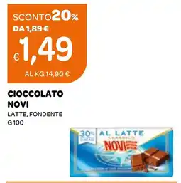 Ekom Cioccolato Novi offerta