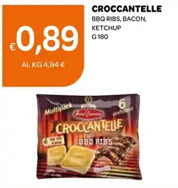 Ekom Croc cantelle bbq ribs offerta