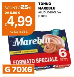 Ekom Tonno Mareblu all'olio di oliva offerta