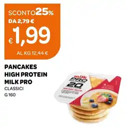 Ekom Pancakes high protein milk pro classici offerta