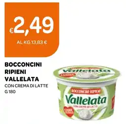 Ekom Bocconcini ripieni Vallelata offerta
