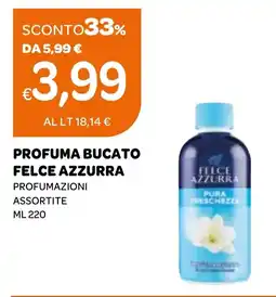 Ekom Profuma bucato Felce Azzurra offerta