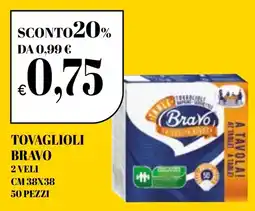 Ekom Tovaglioli Bravo offerta