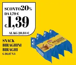 Ekom Snack biraghi biraghi offerta