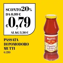 Ekom Passata di pomodoro Mutti offerta