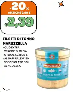 Ekom Filetti di tonno Maruzzella offerta