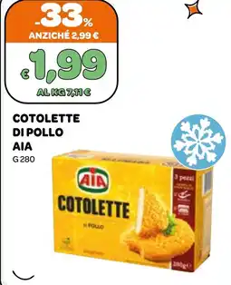 Ekom Cotolette di pollo AIA offerta
