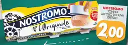 Mazzeo Supermercati Nostromo Tonno all'olio di oliva offerta