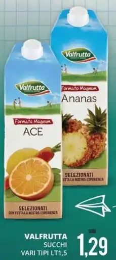 Mazzeo Supermercati Valfrutta succhi offerta