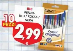 Mazzeo Supermercati Bic penna blu/ rossa/ nera offerta