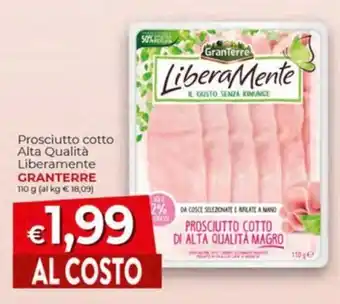 Prosciutto cotto Liberamente GranTerre