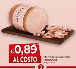 Maxi Nonna Isa Mortadella Suprema Fiorucci offerta