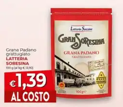 Maxi Nonna Isa Grana Padano grattugiato Latteria Soresina offerta