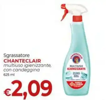 Sgrassatore Chanteclair multiuso igienizzante