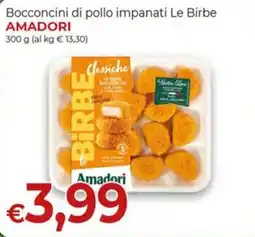 Maxi Nonna Isa Bocconcini di pollo impanati Le Birbe Amadori offerta