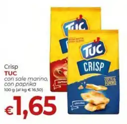 Maxi Nonna Isa Crisp TUC con sale marino, con paprika offerta