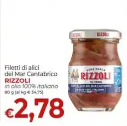 Maxi Nonna Isa Filetti di alici del Mar Cantabrico Rizzoli offerta
