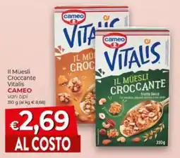 Maxi Nonna Isa Il Muesli Croccante Vitalis Cameo offerta