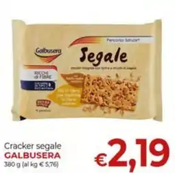 Maxi Nonna Isa Cracker segale Galbusera offerta