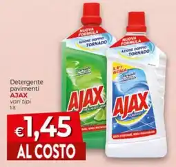 Maxi Nonna Isa Detergente pavimenti AJAX vari tipi offerta