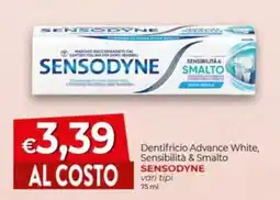 Maxi Nonna Isa Dentifricio Advance White Sensibilità & Smalto Sensodyne offerta