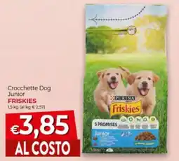 Maxi Nonna Isa Crocchette Dog Junior Friskies offerta