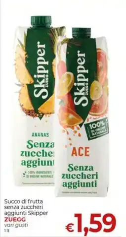 Maxi Nonna Isa Succo di frutta senza zuccheri aggiunti Skipper offerta
