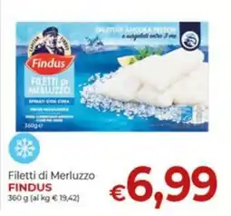 Maxi Nonna Isa Filetti di Merluzzo Findus offerta