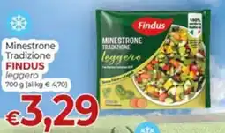 Maxi Nonna Isa Minestrone Tradizione leggero Findus offerta