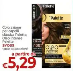 Maxi Nonna Isa Colorazione per capelli classica Palette, Oleo Intense Palette SYOSS offerta