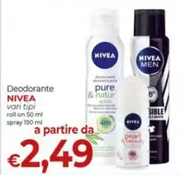 Maxi Nonna Isa Deodorante NIVEA vari tipi offerta
