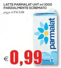 SuperOne Latte parmalat UHT parzialmente scremato offerta